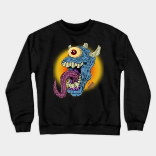 One Eyed Monstah. Crewneck Sweatshirt